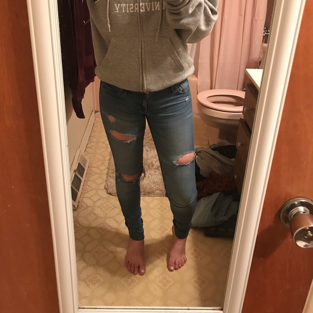hollister skinny jeans